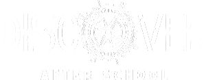 Discover After School White Logo